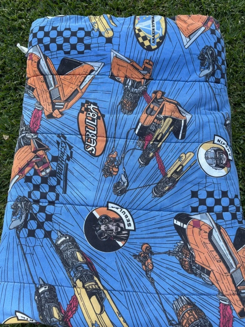 Vintage Y2K Star Wars Episode 1 Phantom Menace Twin Comforter EUC Made in USA